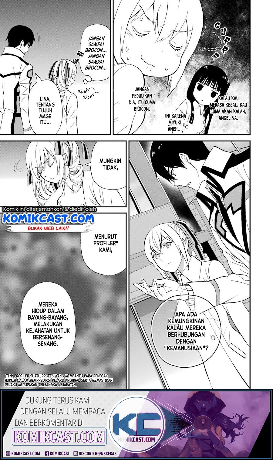 Mahouka Koukou No Rettousei Raihousha-hen Chapter 17