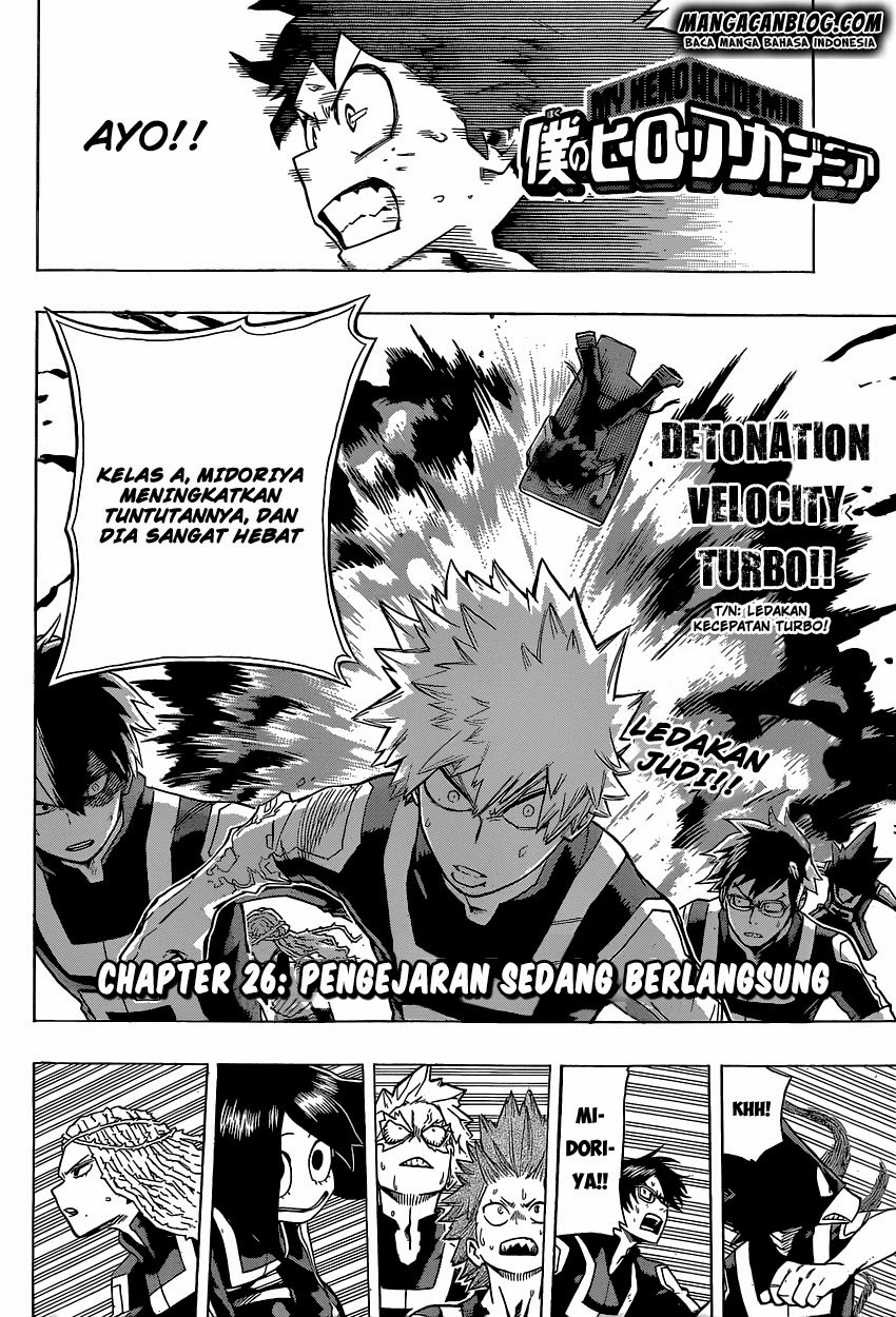 Boku No Hero Academia Chapter 26